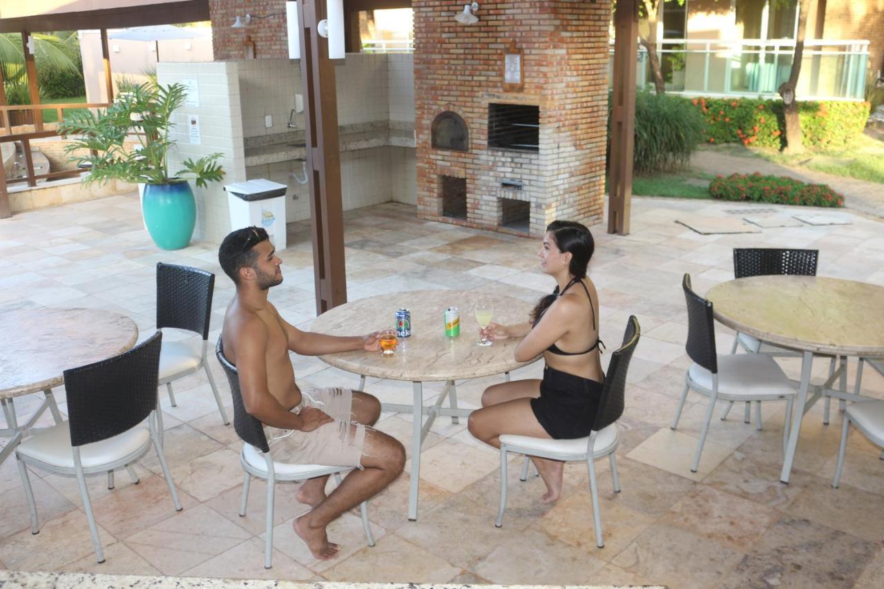 Palm Beach Porto Das Dunas, Apartamento Todo Climatizado Terreo A 350 Metros Beach Park Aquiraz Eksteriør billede